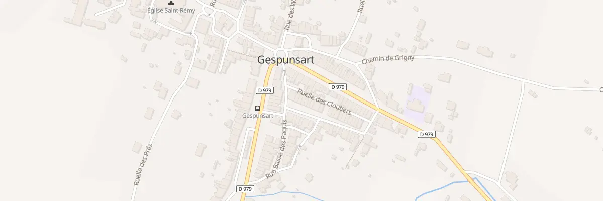 Plan du 5 Rue Neuve des Paquis à Gespunsart
