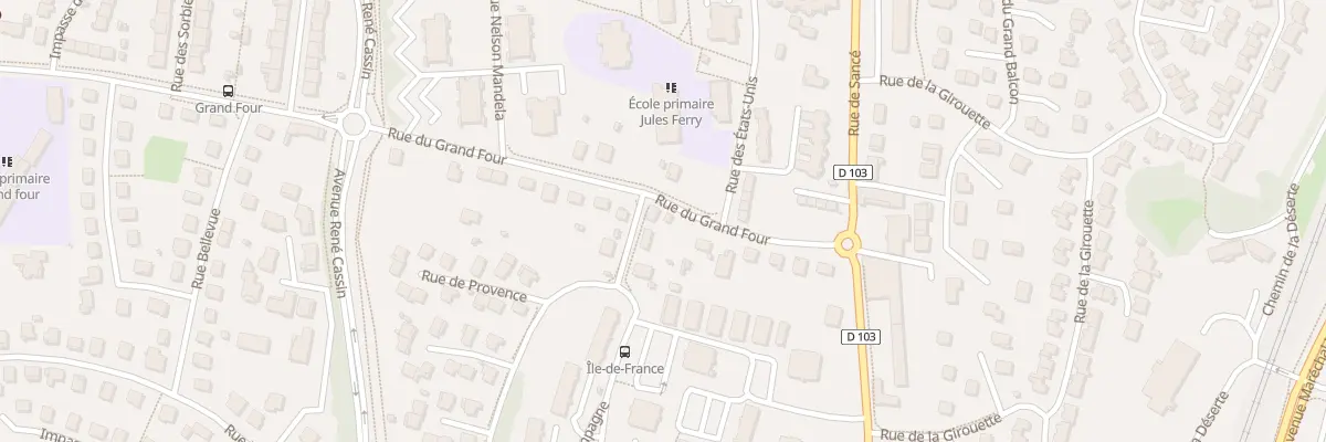 Plan du 58 Rue du Grand Four à Mâcon