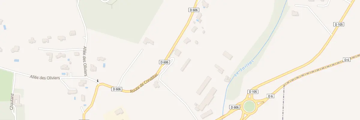 Plan du 588 Fontboufarde à Sauzet