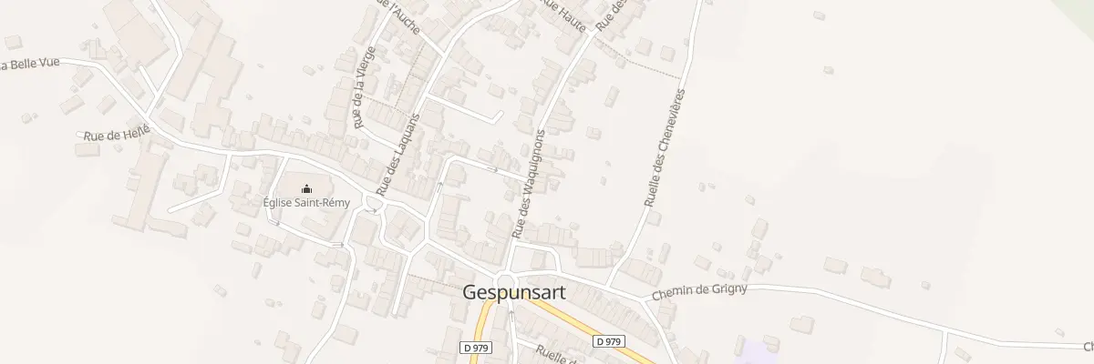 Plan du 4 Rue des Waquignons à Gespunsart