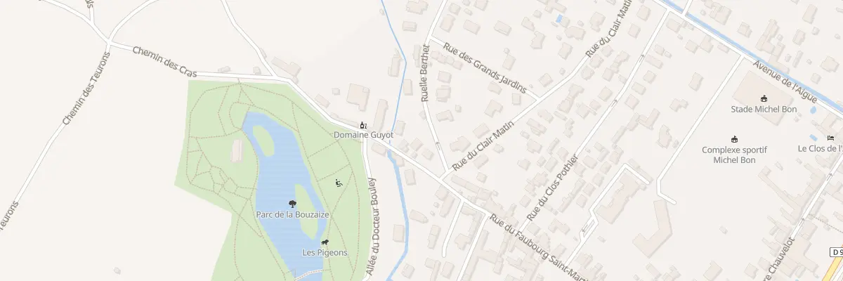 Plan du 44B Rue du Faubourg Saint-Martin à Beaune