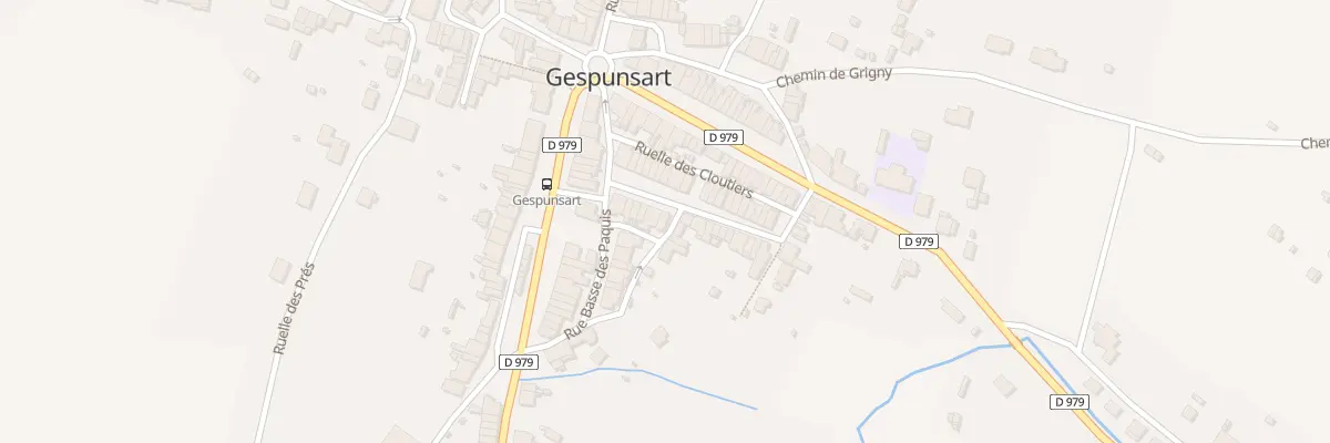 Plan du 10 Rue Neuve des Paquis à Gespunsart