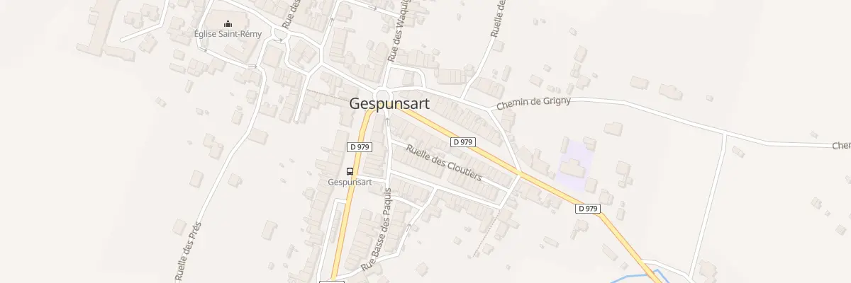 Plan du 12 Rue de Pussemange à Gespunsart