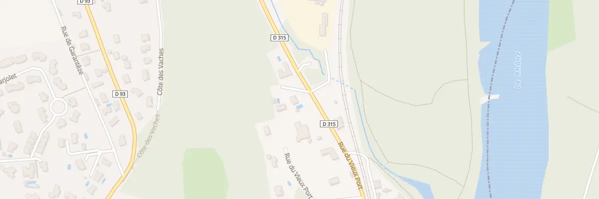 Plan du 30B Rue du Vieux Port à Irigny