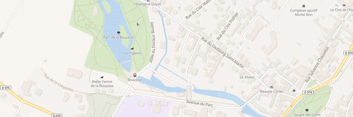 Plan du 33D Rue du Faubourg Saint-Martin à Beaune