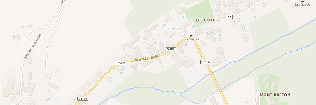 Plan du 31 Rue du 29 Aout à Chanas