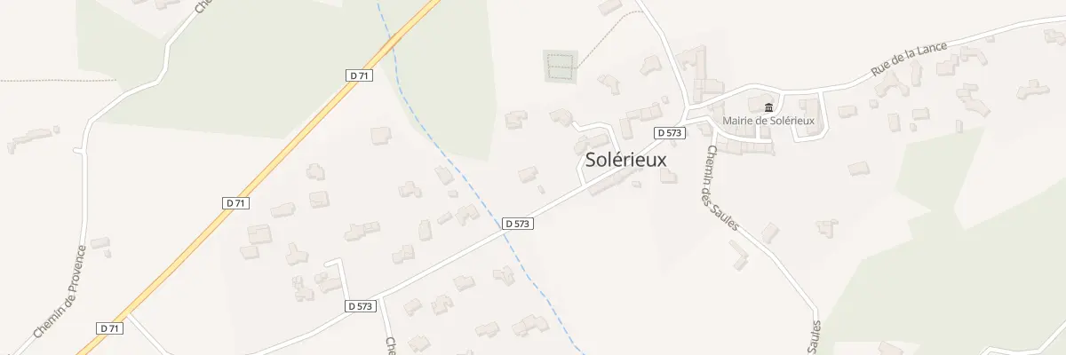 Plan du 5074 Le Village à Solérieux