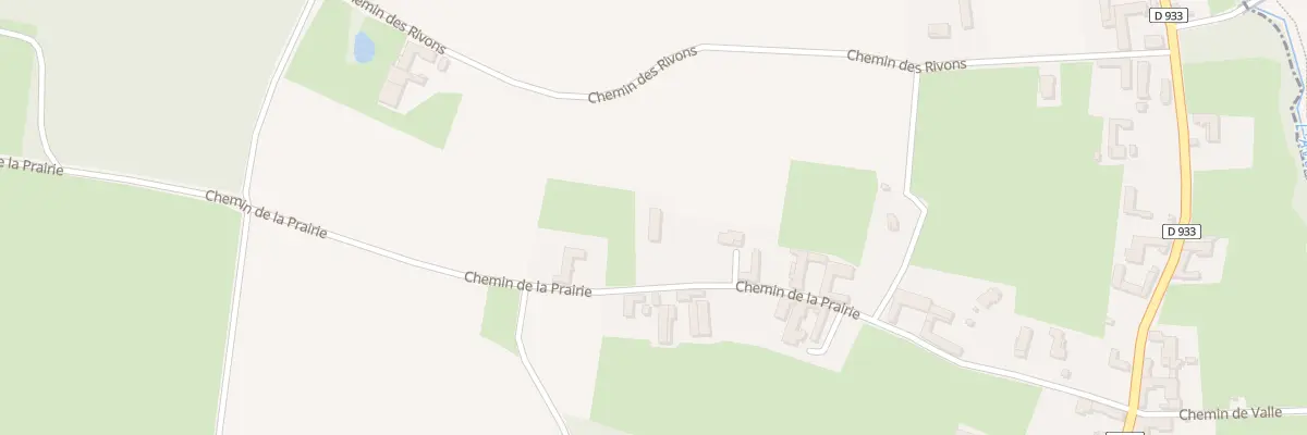 Plan du 372 Che de la Prairie à Garnerans