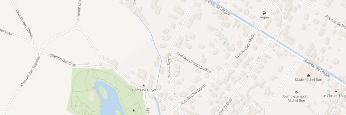 Plan du 3 Rue des Grands Jardins à Beaune
