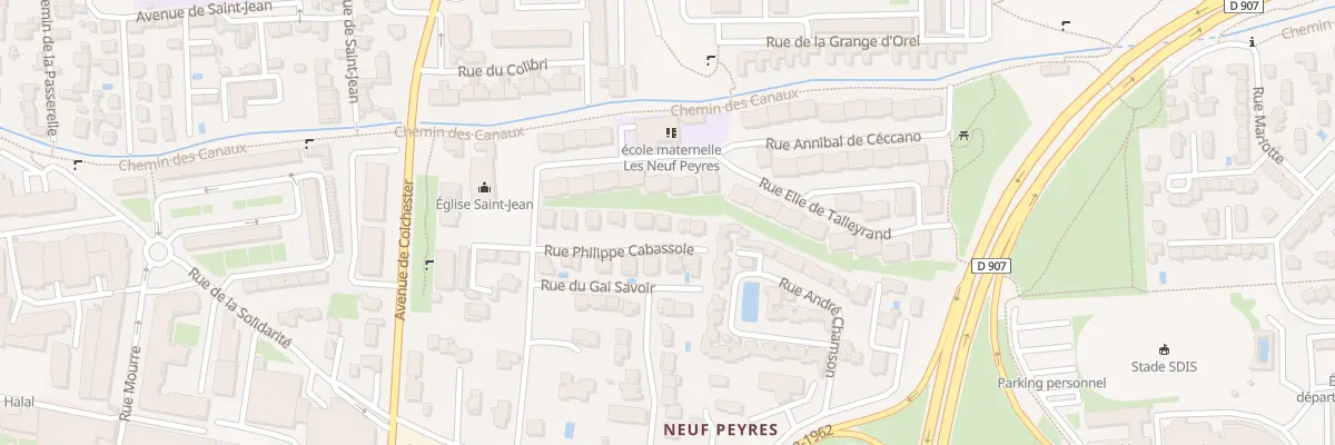 Plan du 11 Rue Philippe Cabassole à Avignon