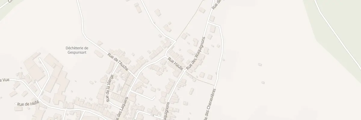 Plan du 4 Rue Haute à Gespunsart