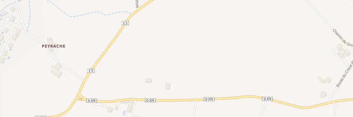 Plan du 645 Rte de Soyons à Toulaud