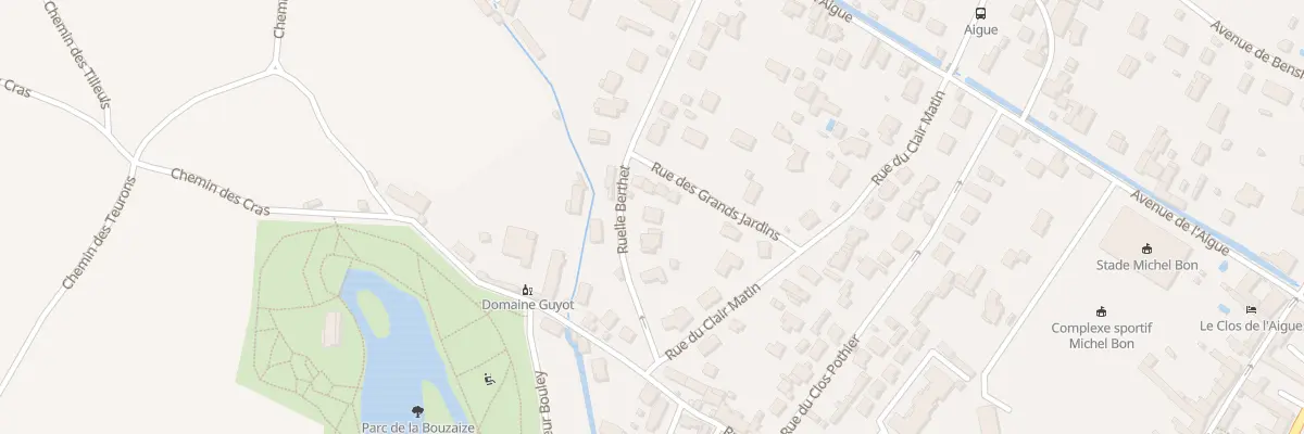 Plan du 9001 Rle Berthet à Beaune
