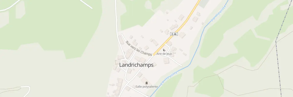 Plan du 22 Rue Vers les Champs à Landrichamps