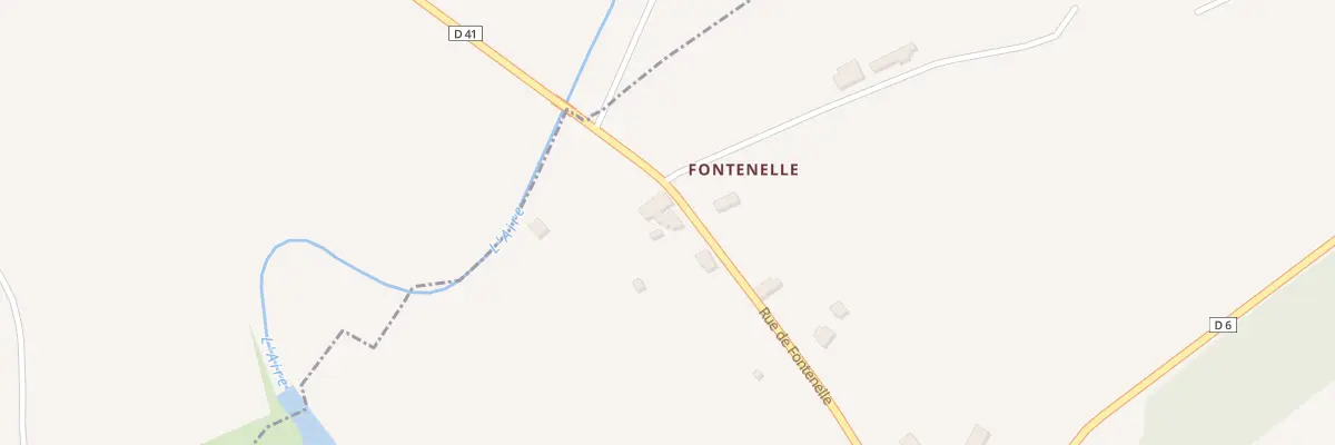Plan du 3 Rue de Fontenelle à Senuc