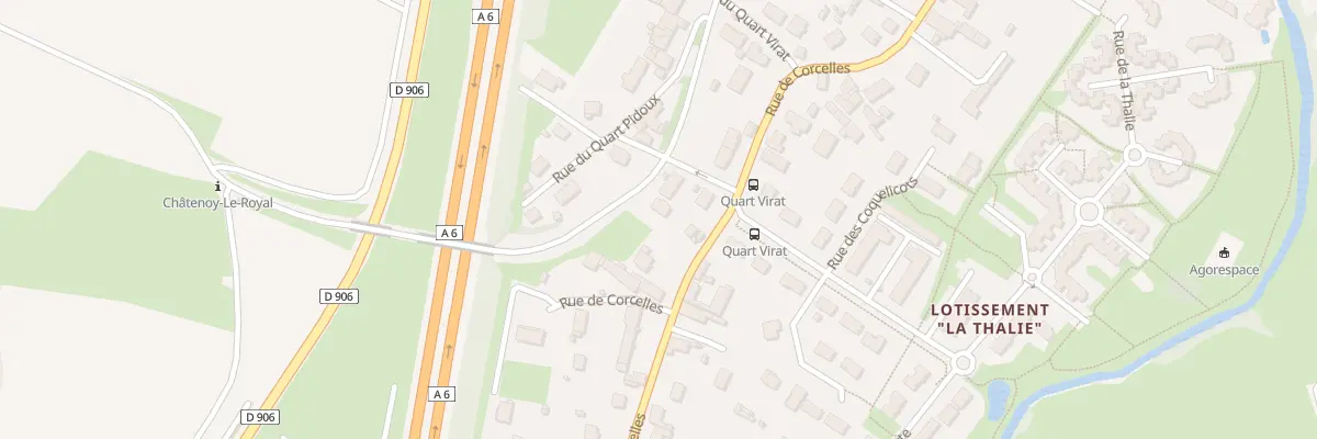Plan du 44 Rue de Corcelles à Champforgeuil