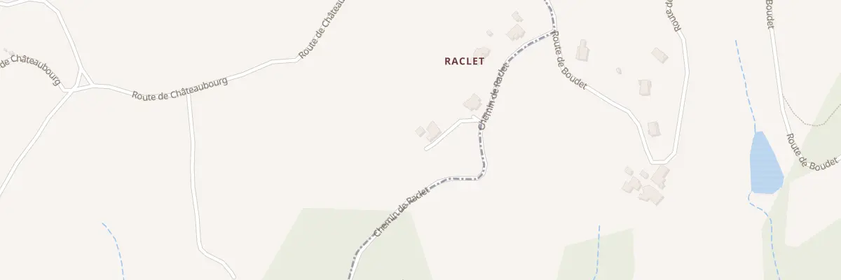 Plan du 350 Che de Raclet à Saint-Romain-de-Lerps