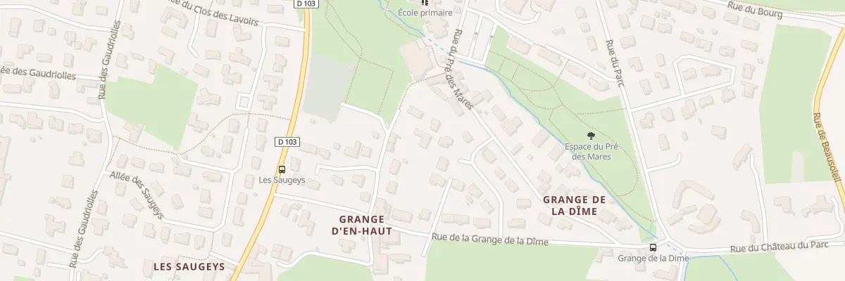 Plan du 20B Rue de la Grange d’En Haut à Sancé
