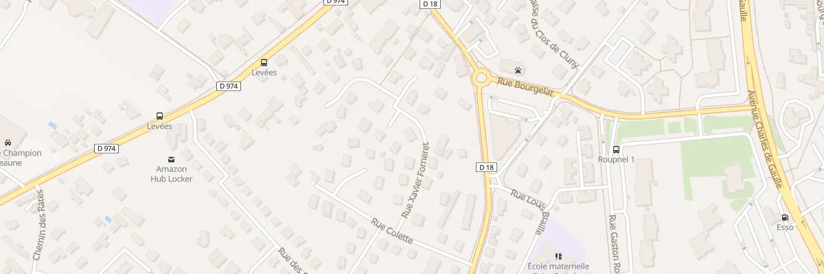 Plan du 7 Rue Xavier Forneret à Beaune