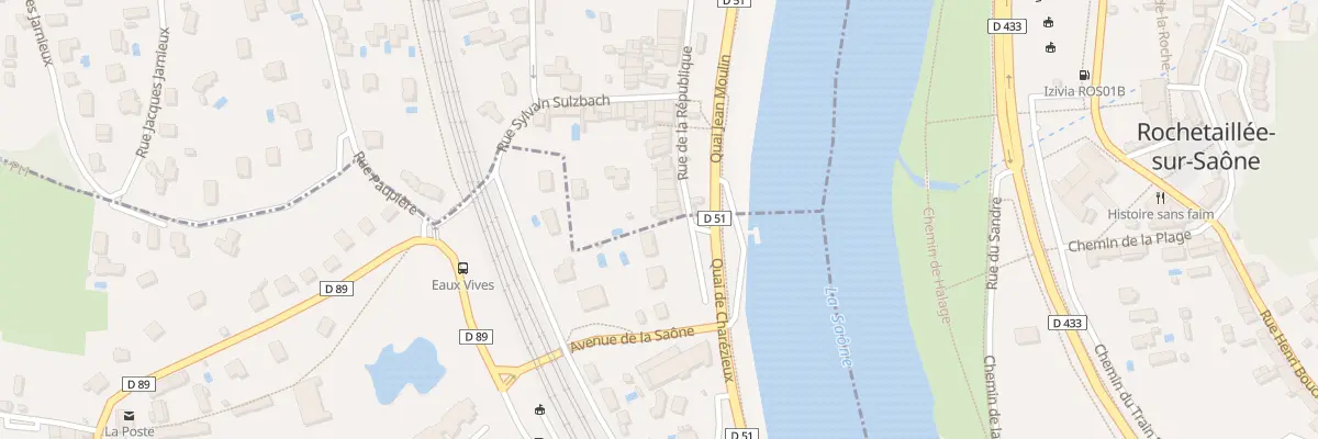 Plan du 92 Rue de la République à Couzon-au-Mont-d’Or