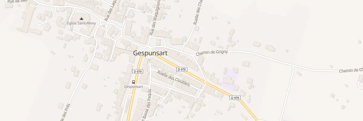 Plan du 19 Rue de Pussemange à Gespunsart