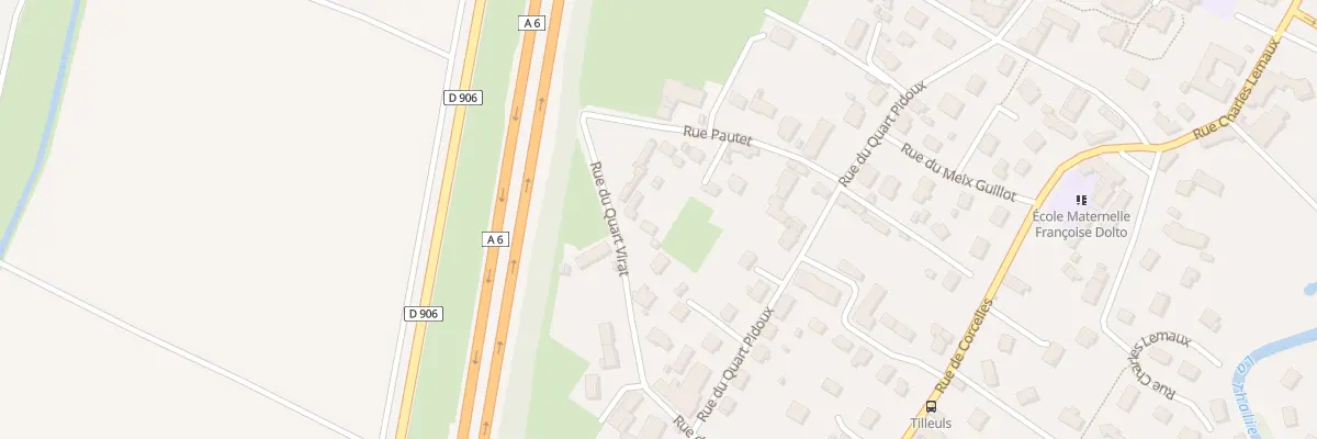 Plan du 14 Rue du Quart Virat à Champforgeuil