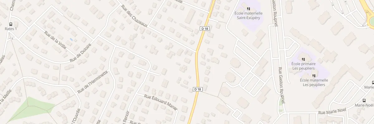 Plan du 40B Av de la Résistance à Beaune