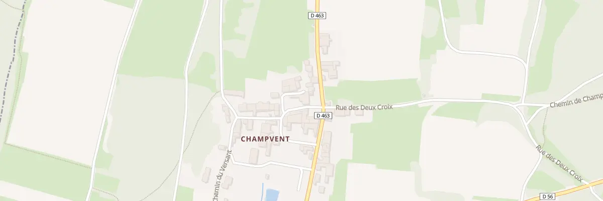 Plan du 5086 Champvent à Chardonnay