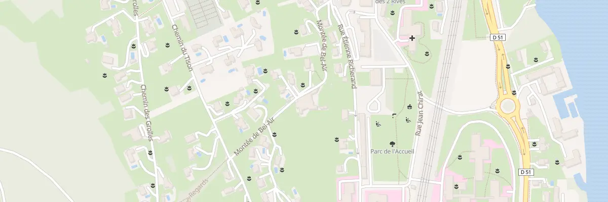 Plan du 5 Mte de Bel Air à Albigny-sur-Saône