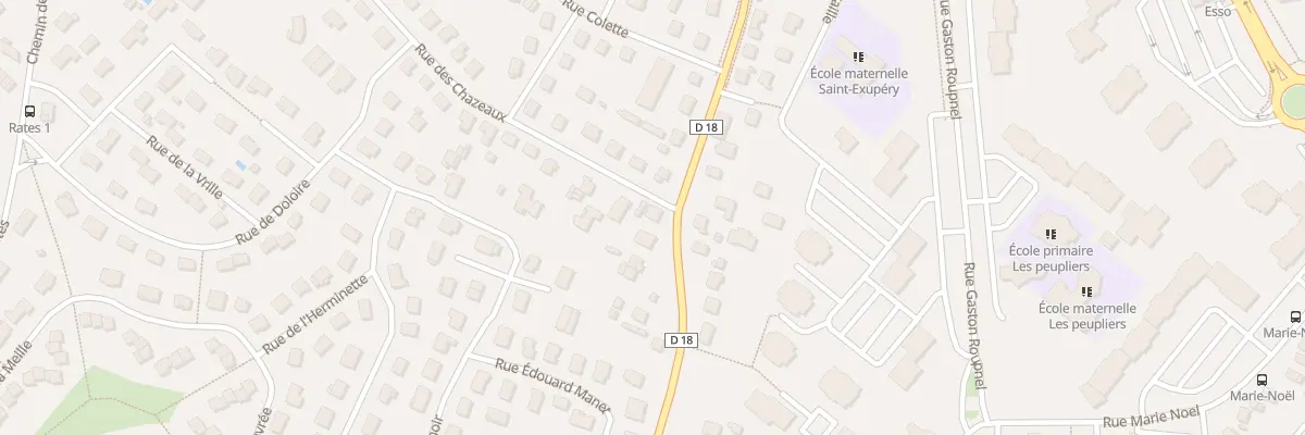 Plan du 40 Av de la Résistance à Beaune