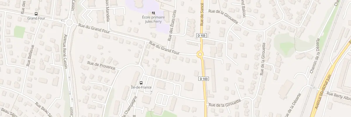 Plan du 66 Rue du Grand Four à Mâcon