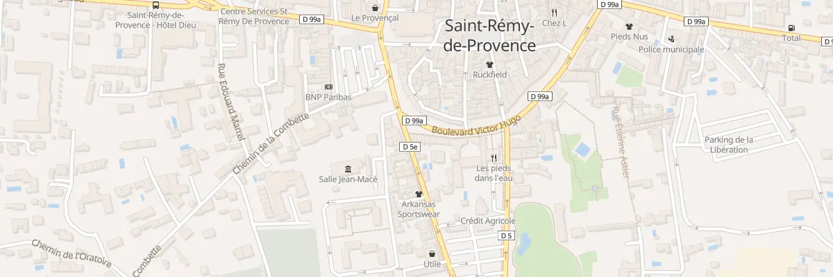 Plan du 2 Bd Victor Hugo à Saint-Rémy-de-Provence