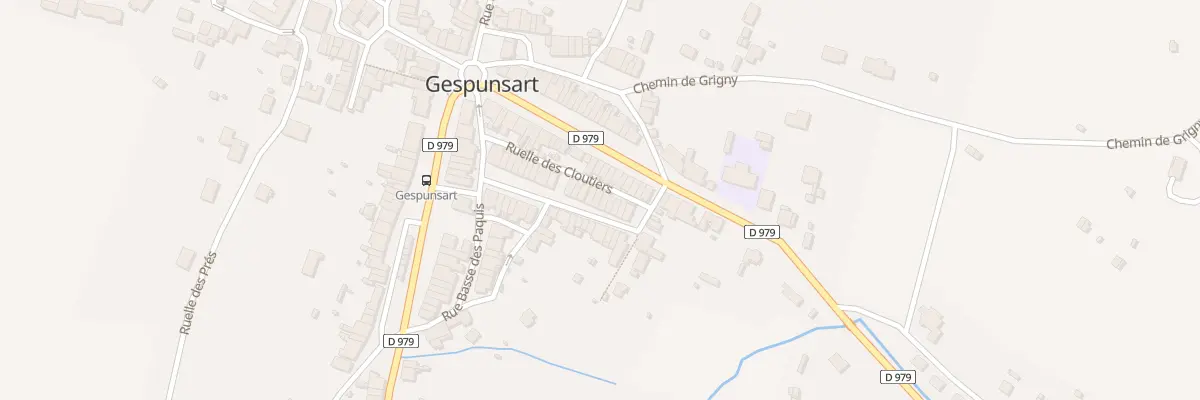 Plan du 25 Rue Neuve des Paquis à Gespunsart
