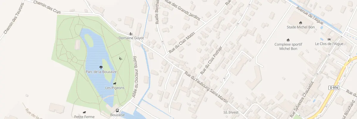 Plan du 40 Rue du Faubourg Saint-Martin à Beaune