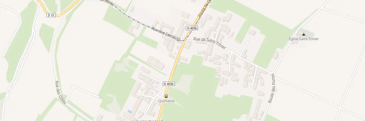 Plan du 987 Rte de Quintaine à Clessé