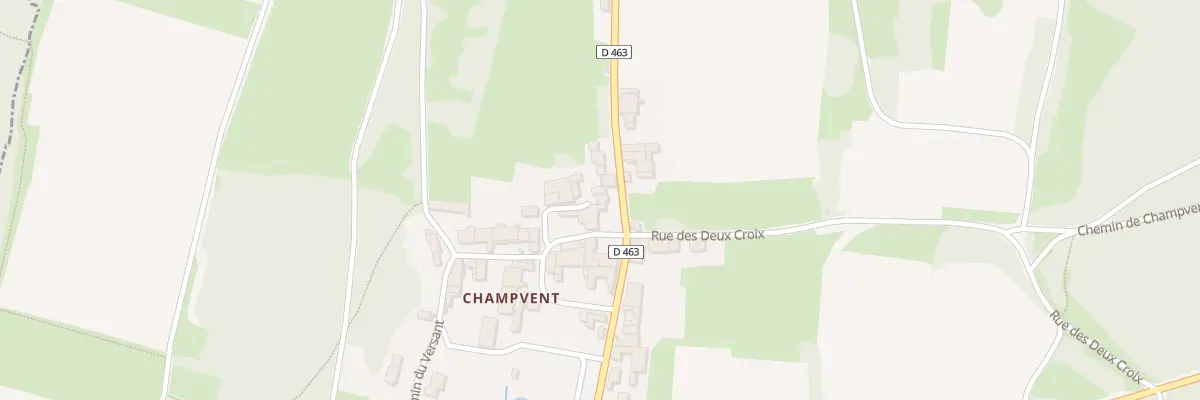 Plan du 9999F Champvent à Chardonnay