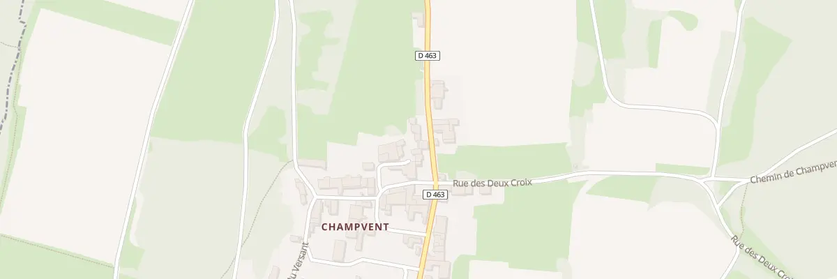 Plan du 5074 Champvent à Chardonnay