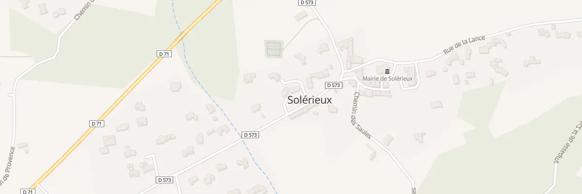 Plan du 5064 Le Village à Solérieux