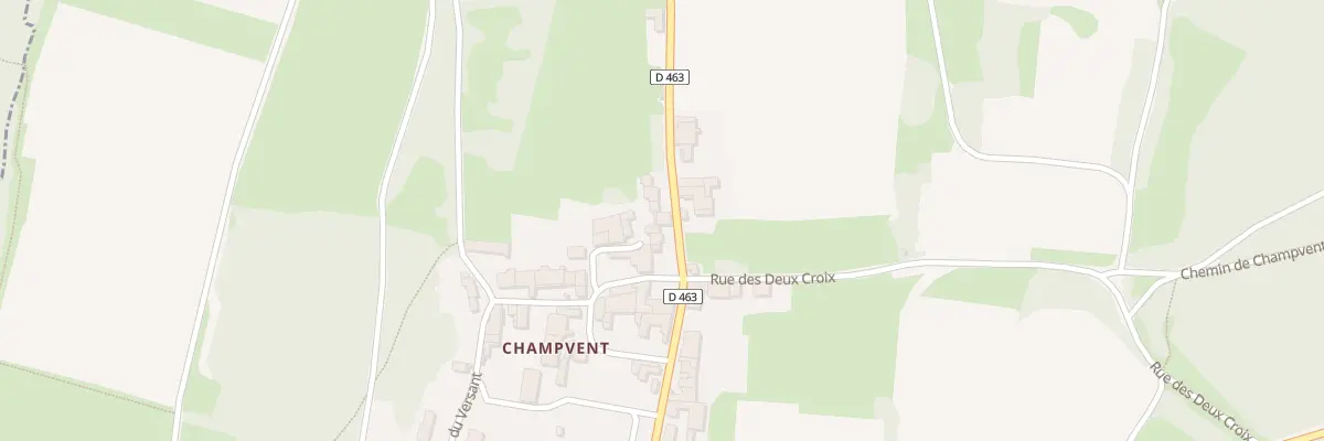 Plan du 5075 Champvent à Chardonnay