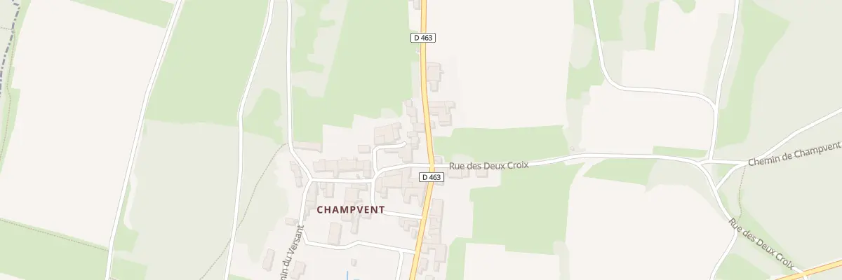Plan du 5088 Champvent à Chardonnay