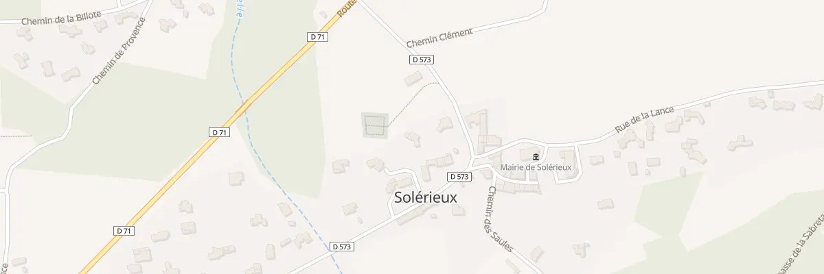 Plan du 5066 Le Village à Solérieux