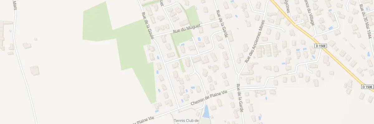 Plan du 9 Rue du Crassier à Communay