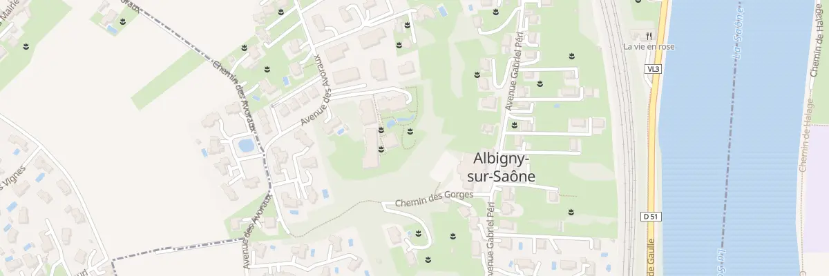 Plan du 31 Av des Avoraux à Albigny-sur-Saône