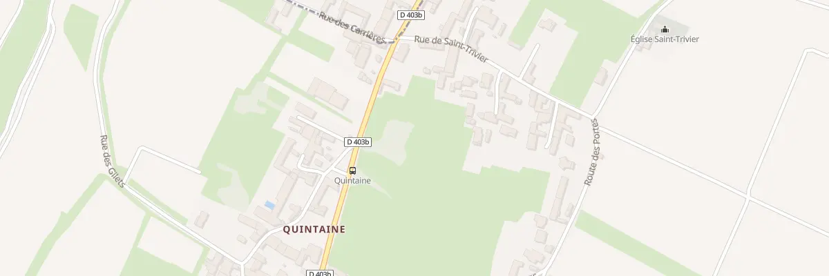 Plan du 20 Rue Saint Trivier à Clessé