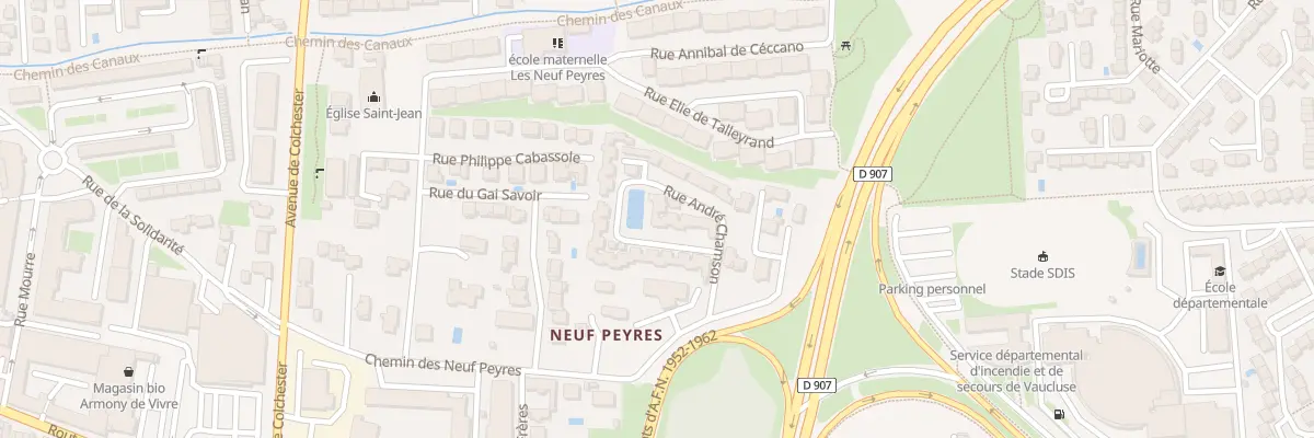 Plan du 5 Rue Andre Chamson à La Bastide-des-Jourdans
