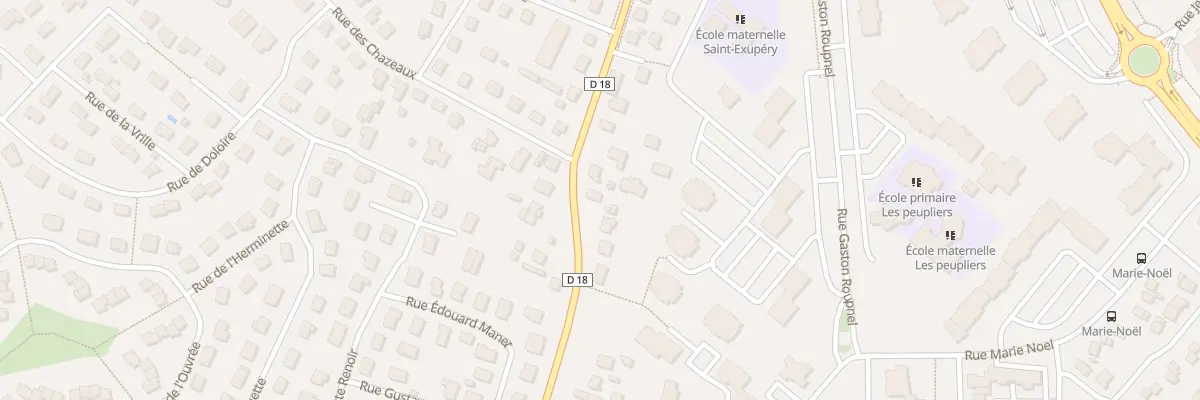 Plan du 33 Av de la Résistance à Beaune