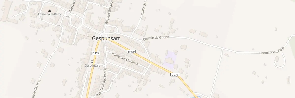 Plan du 25 Rue des Epinettes à Gespunsart