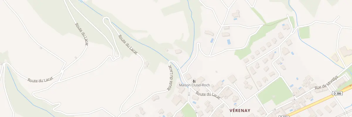 Plan du 17 Rte du Lacat à Ampuis