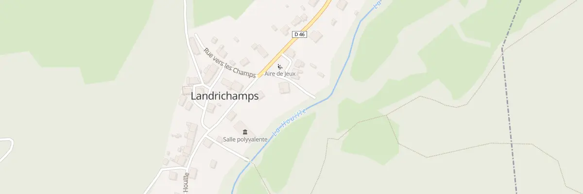 Plan du 7 Pl du Greviat à Landrichamps