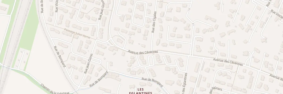 Plan du 9001 Rue des cigales à Livron-sur-Drôme